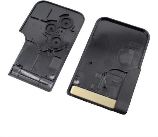 Car Key Shell with Blade with 3 Buttons for Renault