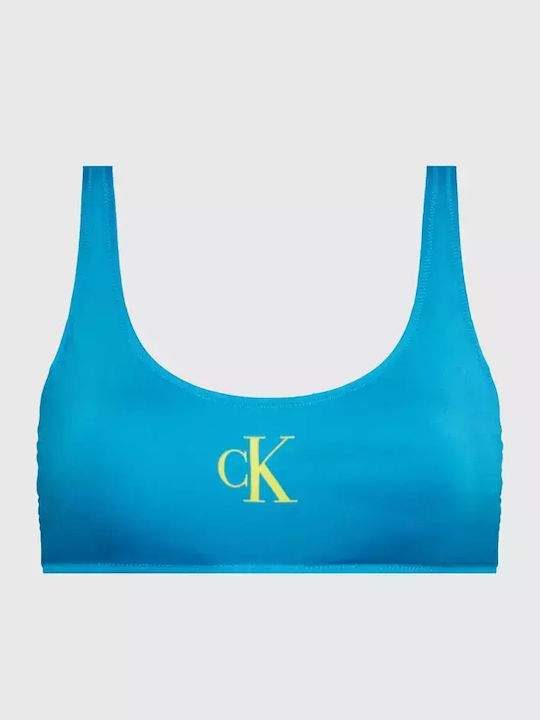 Sports Bra Bikini Top Turquoise