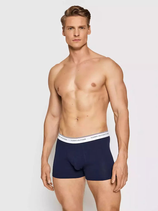 Tommy Hilfiger Ανδρικά Μποξεράκια Μπλε 3Pack