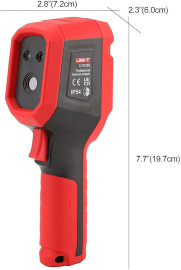 Uni-T UTi120S Handheld Thermal Camera mit Bildschirm 2.4" für Temperaturen von -20°C bis 400°C für Mobilgeräte