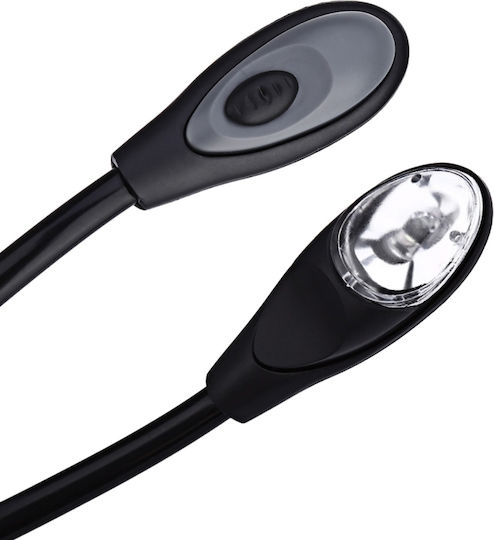 LED Светлина за Книга с Щипка Бял
