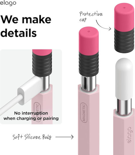 Elago Stylus Case Classic Pencil Pink