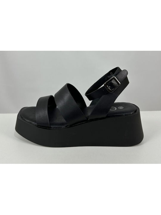 Exe Women's Platform Shoes Black