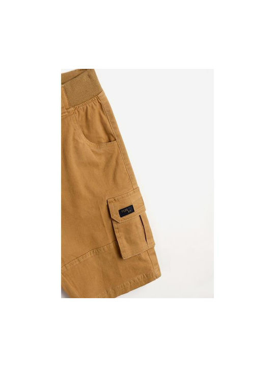 HappyNest Kids Shorts/Bermuda Fabric coffee