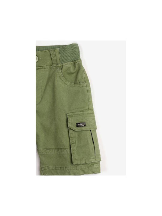 HappyNest Kinder Shorts/Bermudas Stoff Haki