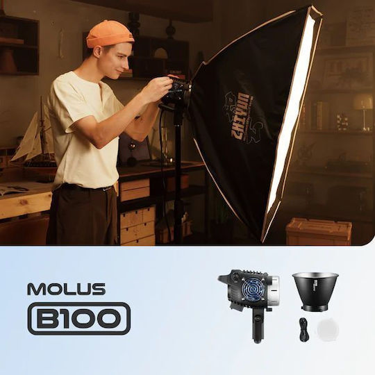 Zhiyun Molus Lumină LED 100W cu Luminozitate LUX 20600 Lux