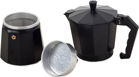 Μπρίκι Espresso 6cups Μαύρο