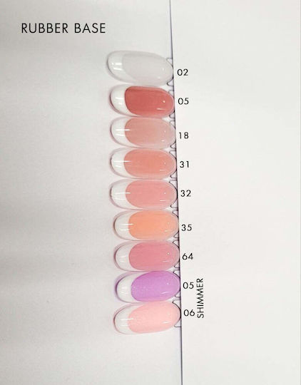 Mixcoco Base Coat for Semi-Permanent Nail Polish Rubber 15ml
