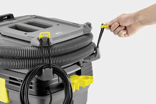 Karcher NT 40/1 Ap L Staubsauger Flüssigkeiten / Feststoffe 1380W mit Kunststoff Behälter 40Es