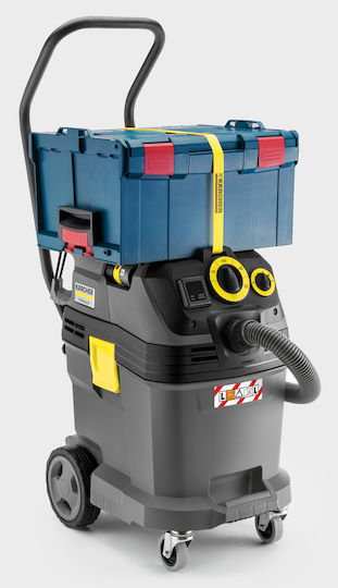 Karcher NT 40/1 Tact Te L Прахосмукачка За Течности / Твърди 1380W с Пластмаса Контейнер 40лт