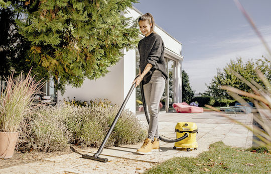 Karcher V-12/4/18/C Vacuum Wet / Dry 1000W with Plastic Bin 12lt