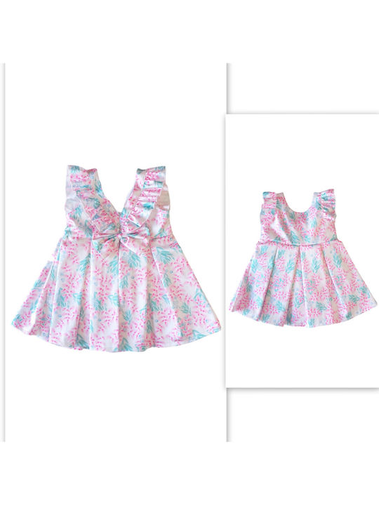 Sweet Baby Kids Dress Satin Floral