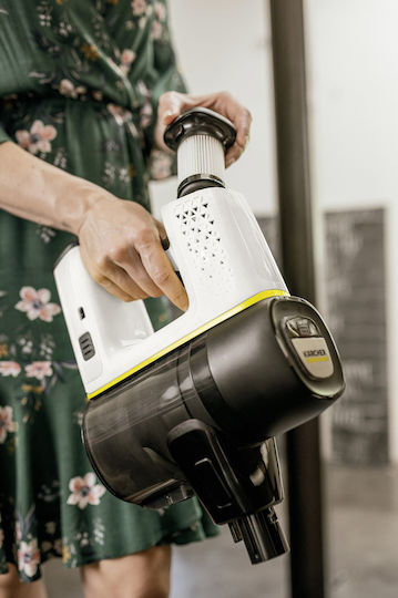 Karcher VC 6 Cordless ourFamily Extra Επαναφορτιζόμενη Σκούπα Stick 25.2V Λευκή