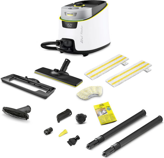 Karcher Steam Cleaner 4bar with Wheels and Stick Handle