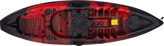 Seastar Viper 28151 28151 Plastic Fishing Kayak 1 Person Red/Black