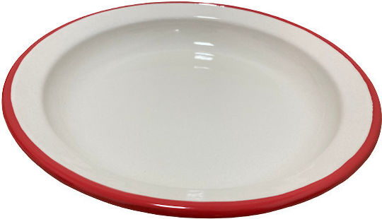 Ibili Bordeaux Πιάτο Βαθύ Εμαγιέ Λευκό με Διάμετρο 28cm Ibili Bordeaux Πιάτο Βαθύ Εμαγιέ Λευκό με Διάμετρο 28cm