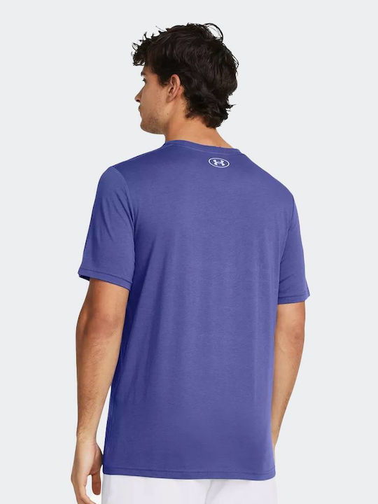 Under Armour Team Issue Wordmark T-shirt Purple