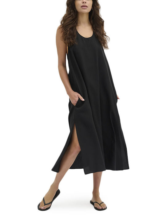 My Essential Wardrobe Midi Dress Black