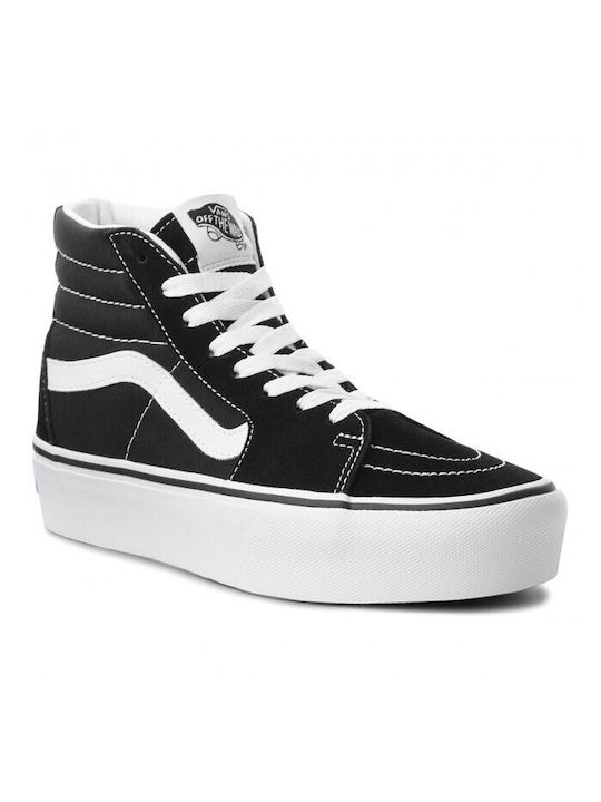 Vans Sk8-hi Platform 2 Ανδρικά Μποτάκια Black / True White