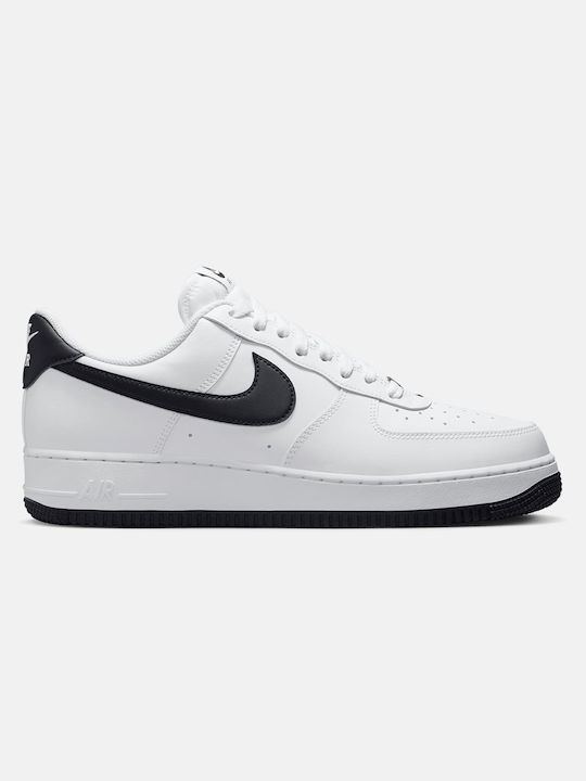 Nike Air Force 1 '07 Ανδρικά Sneakers Λευκό - Μαυρο