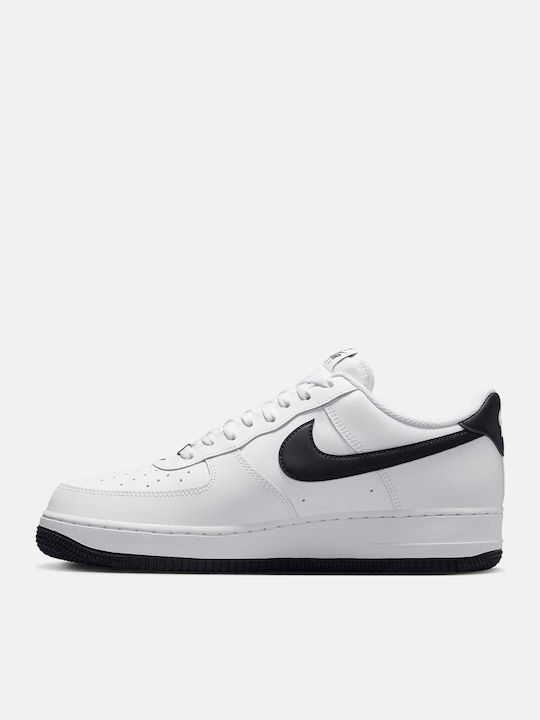 Air Force 1 '07 Ανδρικά Sneakers Λευκό - Μαύρο