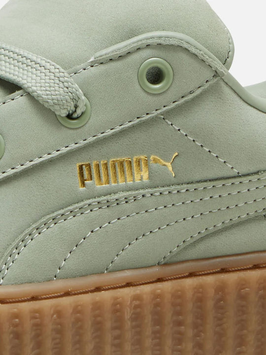 Fenty Creeper Phatty Sneakers Green Fog-puma Gold-gum