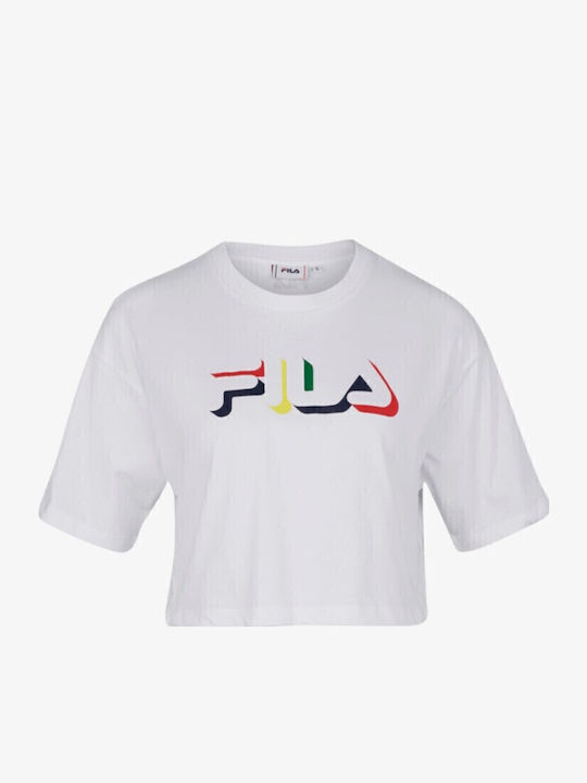 Boituva Tricou Crop Alb
