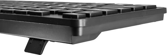 Powertech PT-1189 Ασύρματο Σετ Πληκτρολόγιο & Ποντίκι Αγγλικό US