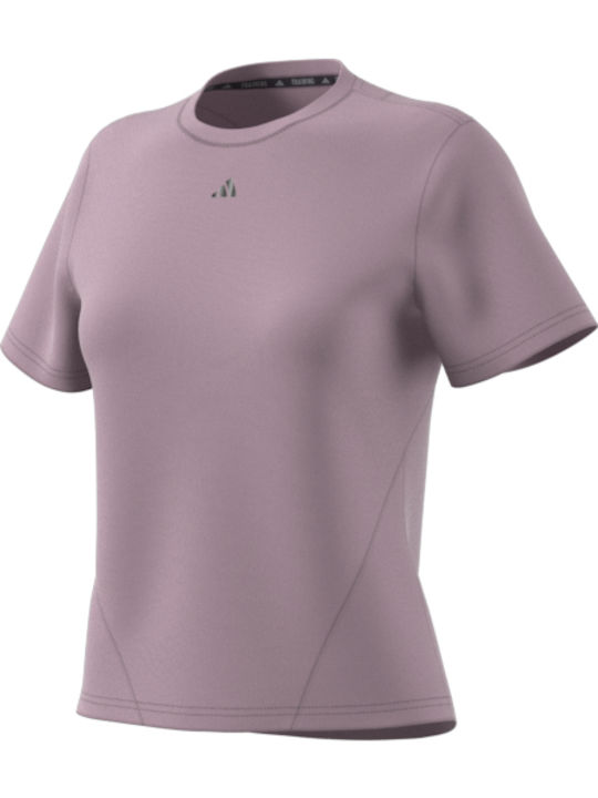 Hiit Damen Sportlich T-Shirt Purple