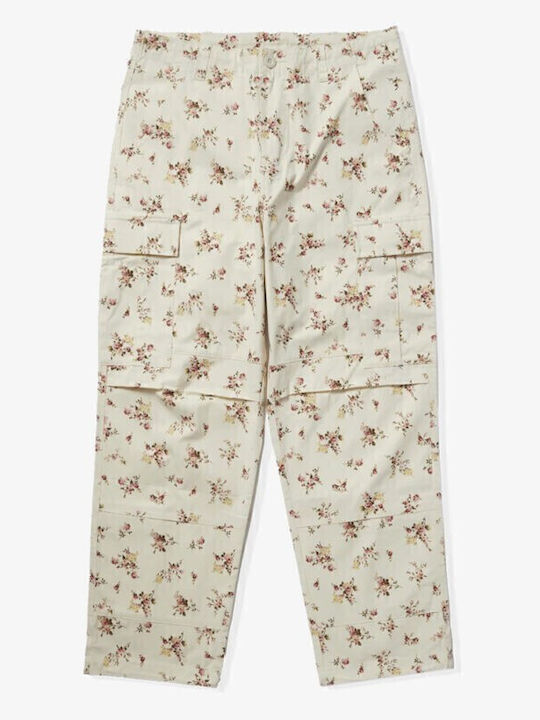 Utility Floral Παντελόνι Cargo Ivory-floral