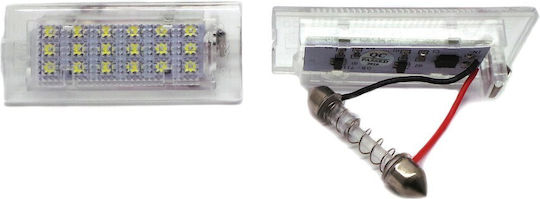 Kennzeichenbeleuchtungen LED für BMW E53 2Stück
