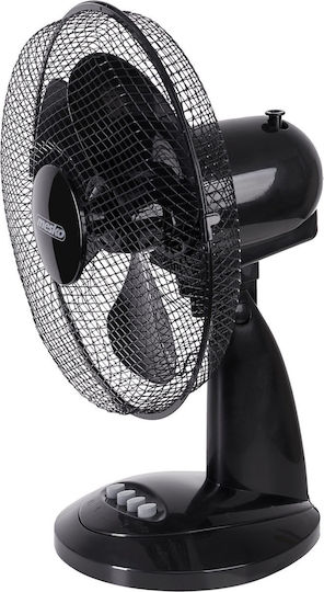 Mesko MS-7309B Επιτραπέζιος Ανεμιστήρας 70W Διαμέτρου 30cm Μαύρος