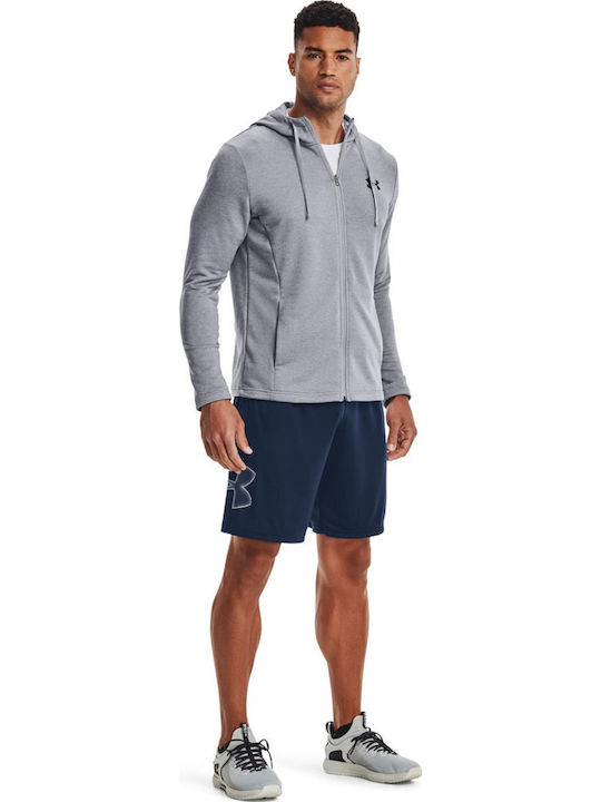 Tech Graphic Men's Athletic Shorts Blue