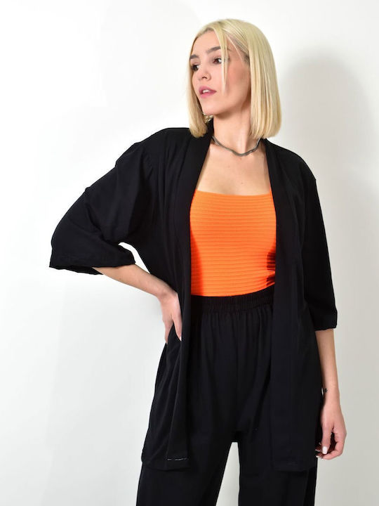 Cardigan de damă Black