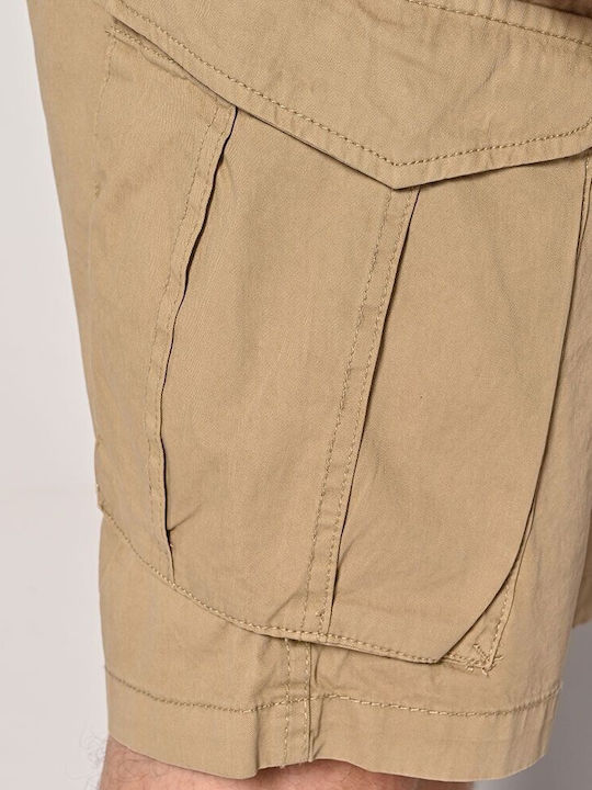 Herrenshorts Cargo Beige