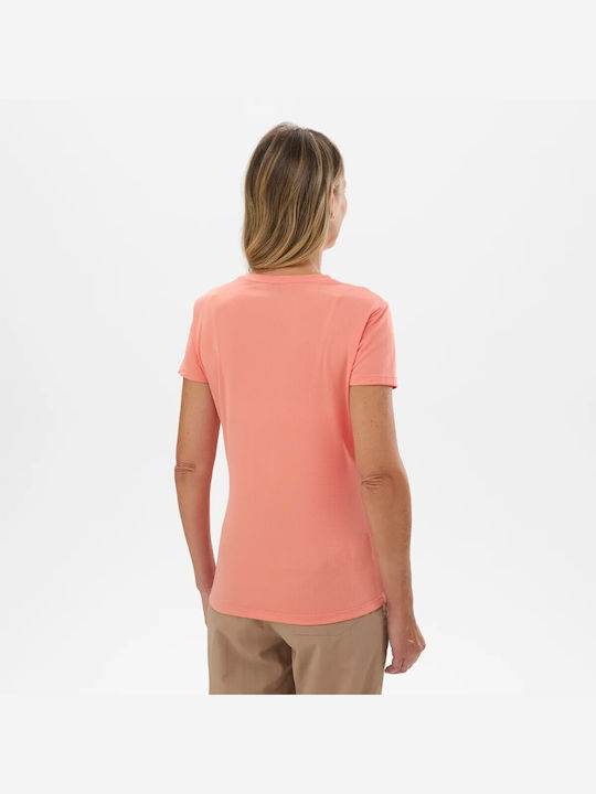 Lafuma Women's Athletic T-shirt Fast Drying with Sheer Pink