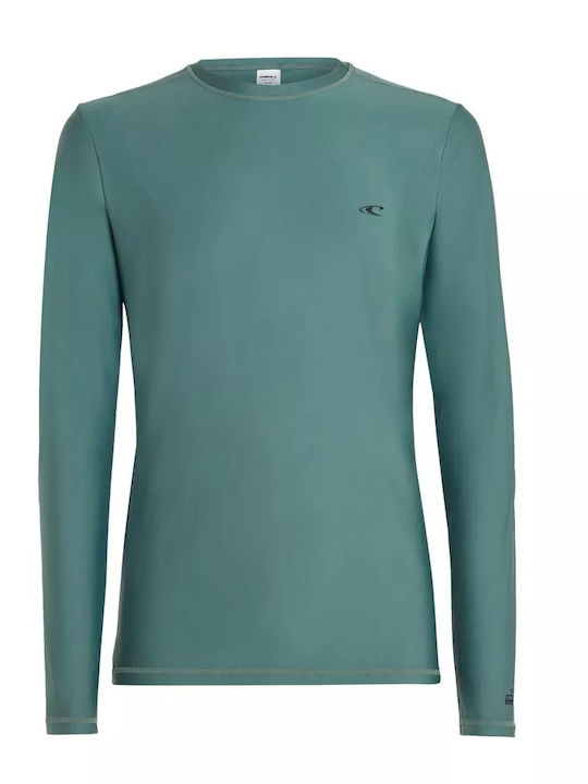 O'Neill Men's Long Sleeve Sun Protection Shirt Green