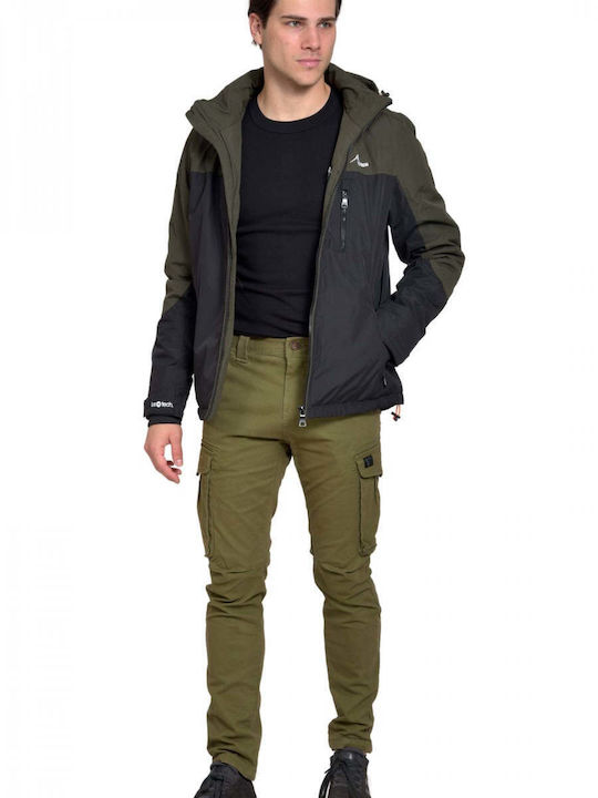 Παντελόνι Cargo Ελαστικό Dark Grey