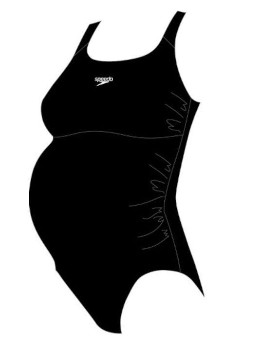 Speedo One Piece Maternity Swimwear Black