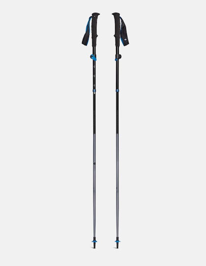 Black Diamond Pair of Telescopic Fast Lock Trekking Poles Distance Flz 385gr