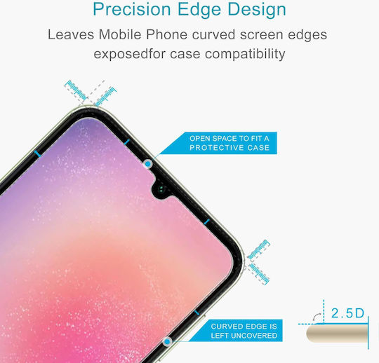 Samsung Galaxy A25 5g 0.26mm 9h 2.5d Tempered Glass Film