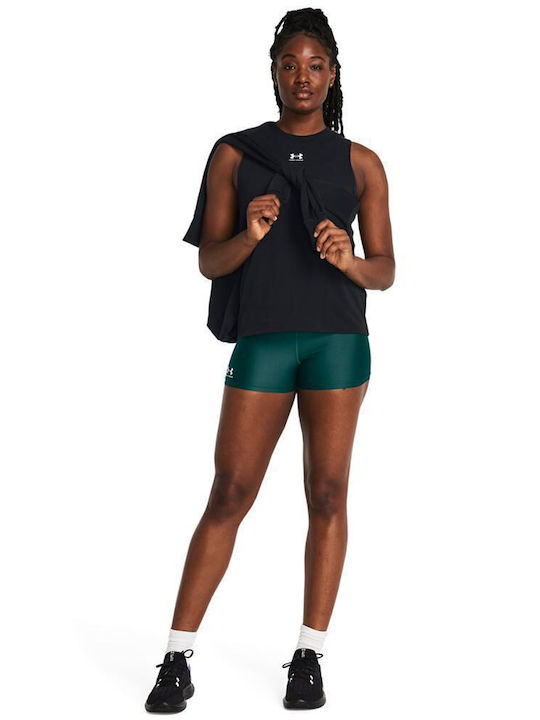 Running Women's Leggings-Shorts Firming Turquoise