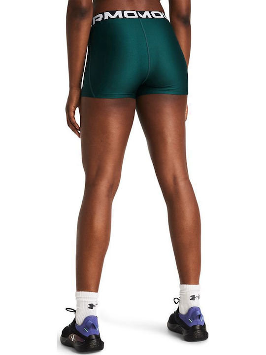 Running Women's Leggings-Shorts Firming Turquoise