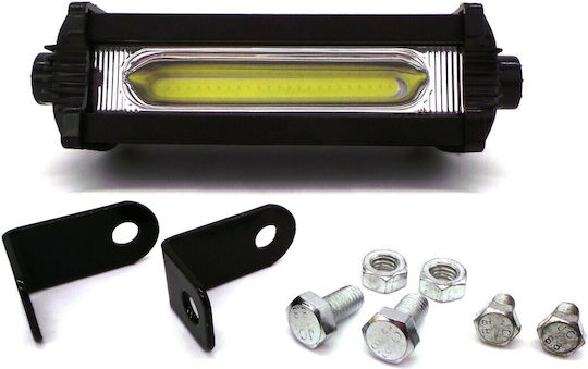 Rechteckς Scheinwerfer Auto LED 12 / 24V 10.16cm mit Rot Beleuchtung 1Stück