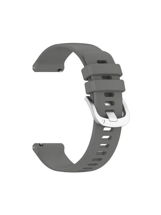 Xiaomi Watch S3 Glossy Surface Silicone Watch Band Dark Gray
