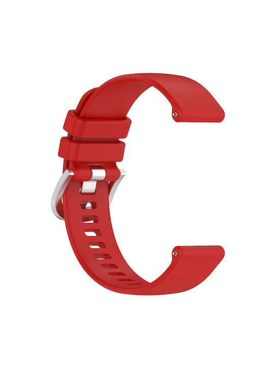Xiaomi Watch S3 Glossy Surface Silicone Watch Band Red