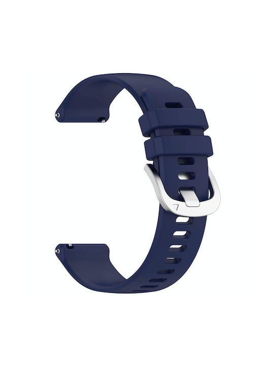 Xiaomi Watch S3 Glossy Surface Silicone Watch Band Dark Blue