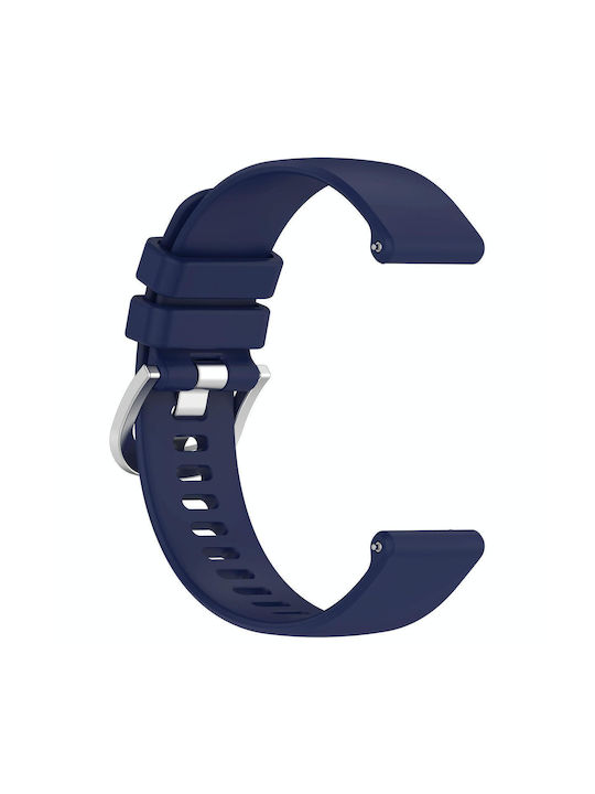 Xiaomi Watch S3 Glossy Surface Silicone Watch Band Dark Blue