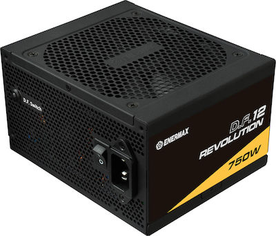 Enermax Revolution D.F.12 750W Μαύρο Τροφοδοτικό Υπολογιστή Full Modular 80 Plus Gold