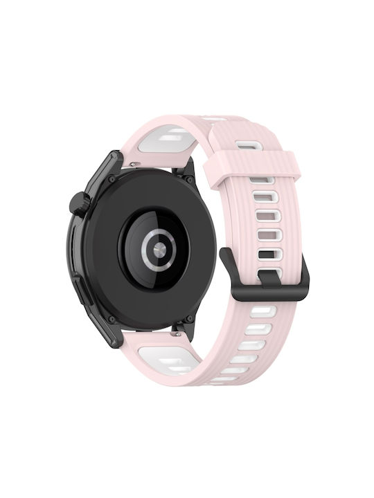 Λουράκι Σιλικόνης Μπεζ (Huawei Watch GT Runner)